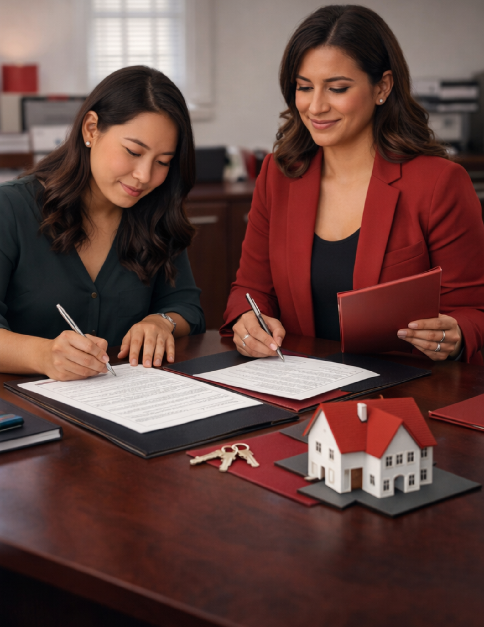 Notary Oversees Signing 6